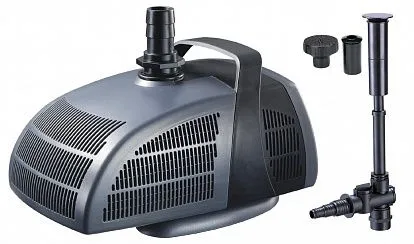 Насос для фонтанов и каскадов небольшой мощности Jebao PF 4000 с насадкой FT 04