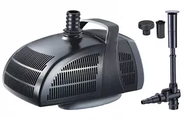 Насос для фонтанов и каскадов небольшой мощности Jebao PF 1000 с насадкой FT 02