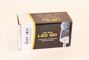 Электрогирлянда icicle звезды 120 led YS38